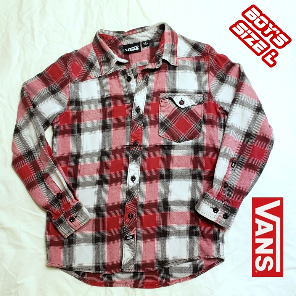 VANS Flannel Button Up